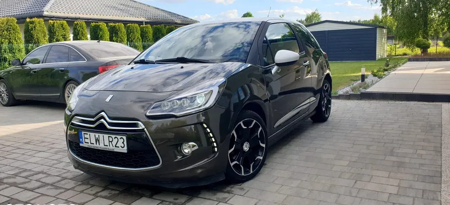 citroen łódzkie Citroen DS3 cena 27900 przebieg: 199800, rok produkcji 2014 z Koluszki